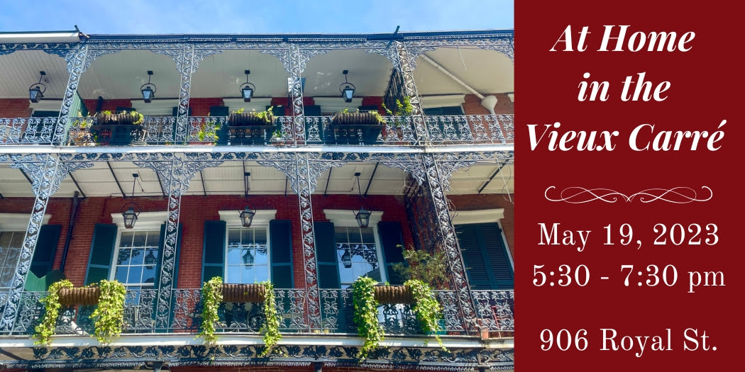 At Home in the Vieux Carre: 906 Royal Street